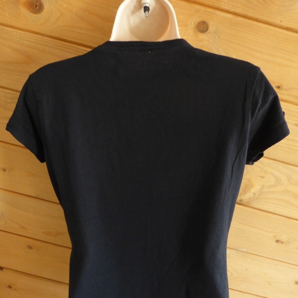 Hard Rock Cafe Denver Studs Rhinestone Bling Shirt - Picture 5 of 8